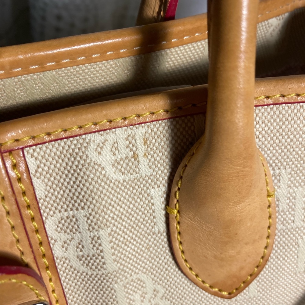 Elegant Dooney and Bourke, Beige J7752238 vintage Handbag - Picture 4 of 12